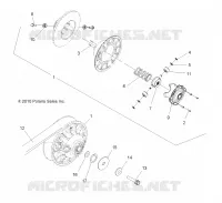 SYSTÈME DE TRANSMISSION, SECONDARY CLUTCH