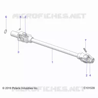 DRIVE TRAIN, ARBRE DE TRANSMISSION AVANT