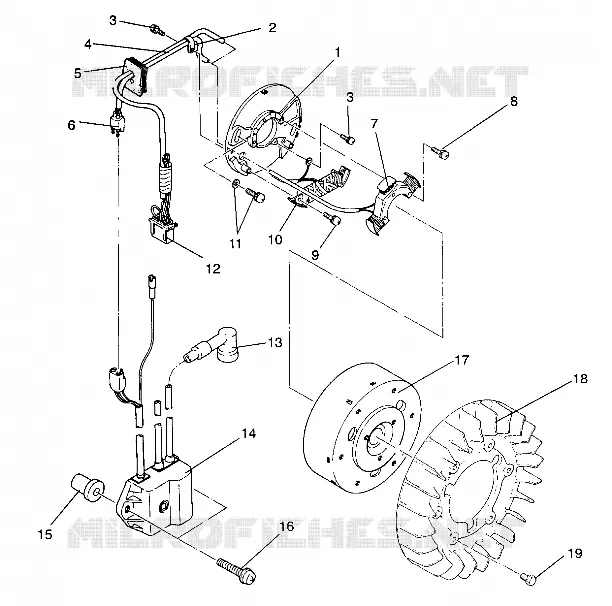 STATOR ASSEMBLY WIDETRAK GT / X932061 (4924722472034A)
