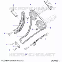 CHAINE DE DISTRIBUTION AND SPROCKET