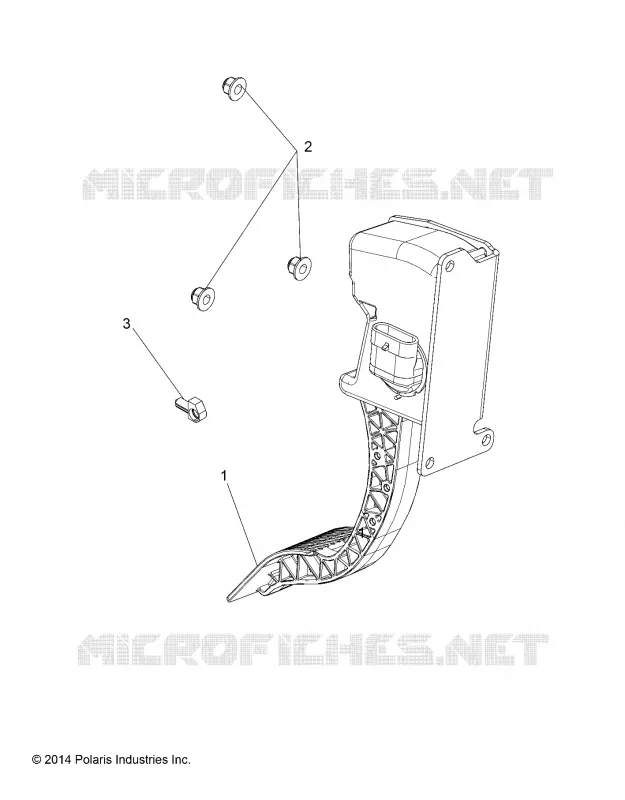 PEDALE D'ACCELERATEUR