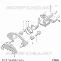 FREIN ARRIERE CALIPER