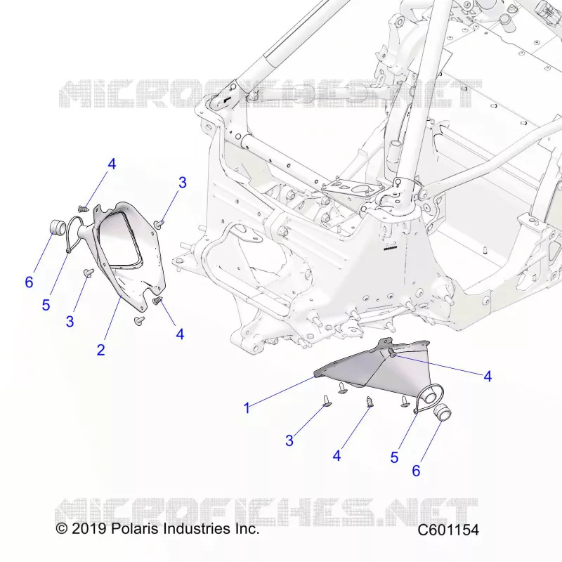 CHASSIS, TIE ROD BOOT ASM.