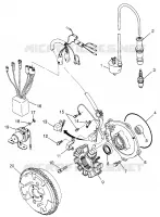 STATOR  XPLORER 500 W97CD50A (4941354135D013)