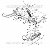SUSPENSION AVANT AND SKI WIDETRAK GT 0942061 (49261126110011)