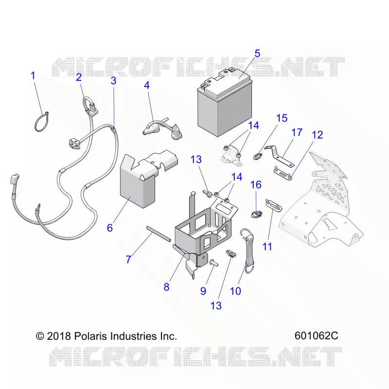 ELECTRICITE, BATTERY/BOX AND CABLES