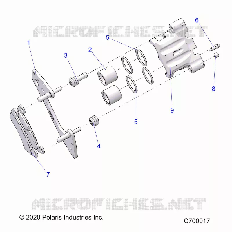 FREIN AVANT CALIPER