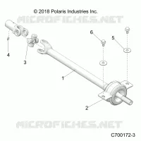 SYSTEME DE TRANSMISSION, MID PROP SHAFT
