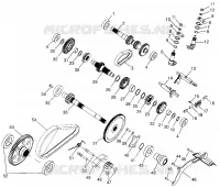 PONT (Internal Components)  XPLORER 500 W97CD50A (4941354135C013)