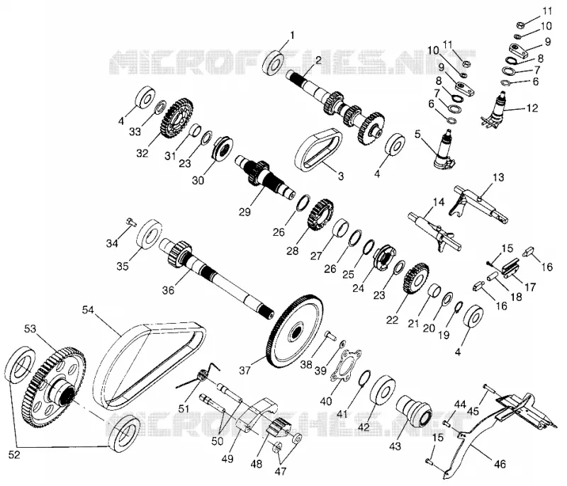 PONT (Internal Components)  XPLORER 500 W97CD50A (4941354135C013)