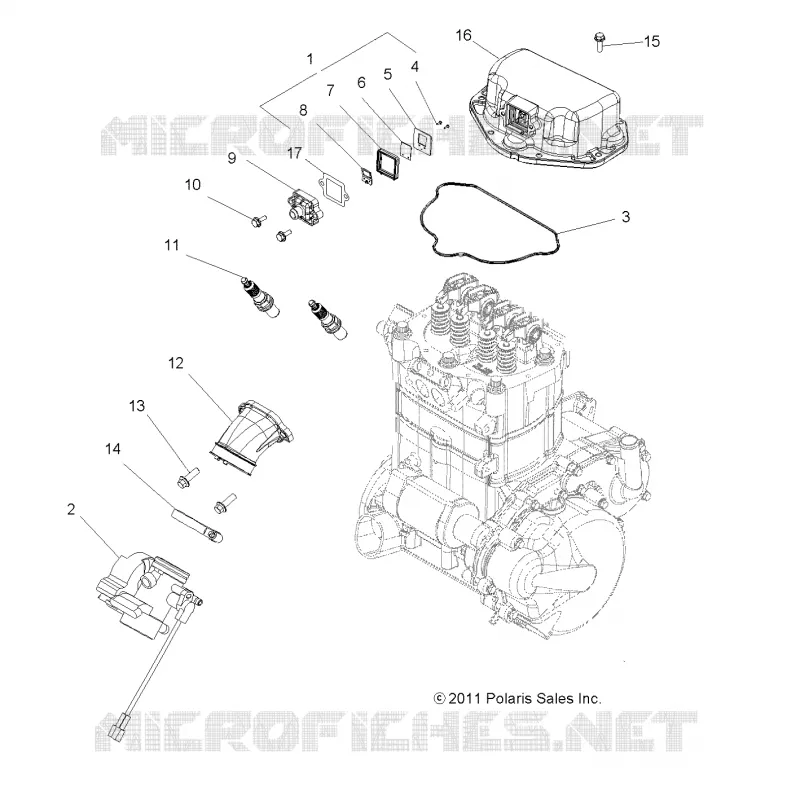 MOTEUR, SUPPORT CORPS DE PAPILLON