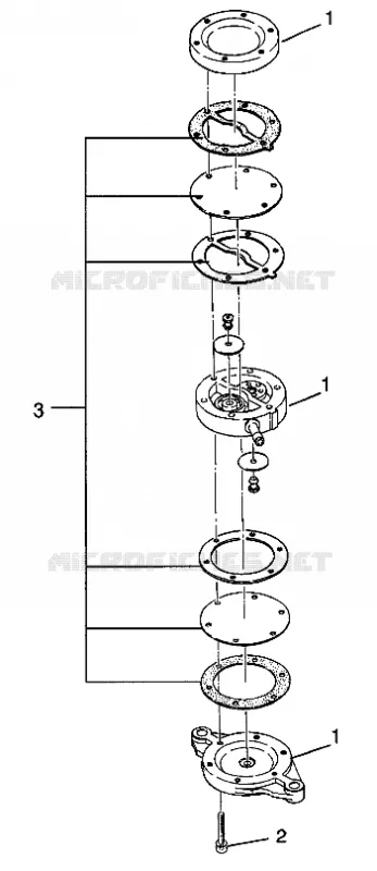 POMPE A CARBURANT Storm 0975782, Storm S.E. H975782, European Storm S.E. E975782, (4937823782D007)