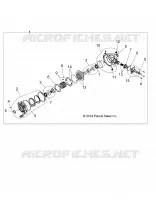 SYSTÈME DE TRANSMISSION, FRONT GEARCASE INTERNALS