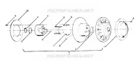 EMBRAYAGE DE TRANSMISSION 400, 500, 500 CLASSIC AND 650 UPDATED 10/88 (4915411541013A)