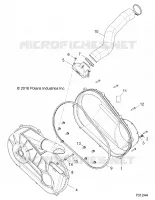 DRIVE TRAIN, COUVERCLE D'EMBRAYAGE AND DUCTING