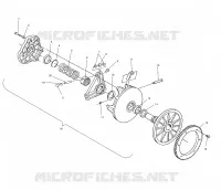 EMBRAYAGE DE TRANSMISSION (ELECTRIC START MODELS)