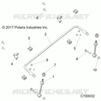 SUSPENSION AVANT STABILIZER BAR