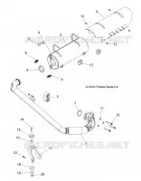 ENGINE, ECHAPPEMENT