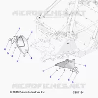 CHASSIS, TIE ROD BOOT ASM.
