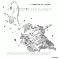 SYSTÃˆME DE TRANSMISSION, MAIN GEARCASE MOUNTING