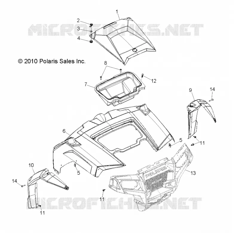 CAPOT and FRONT BODY WORK