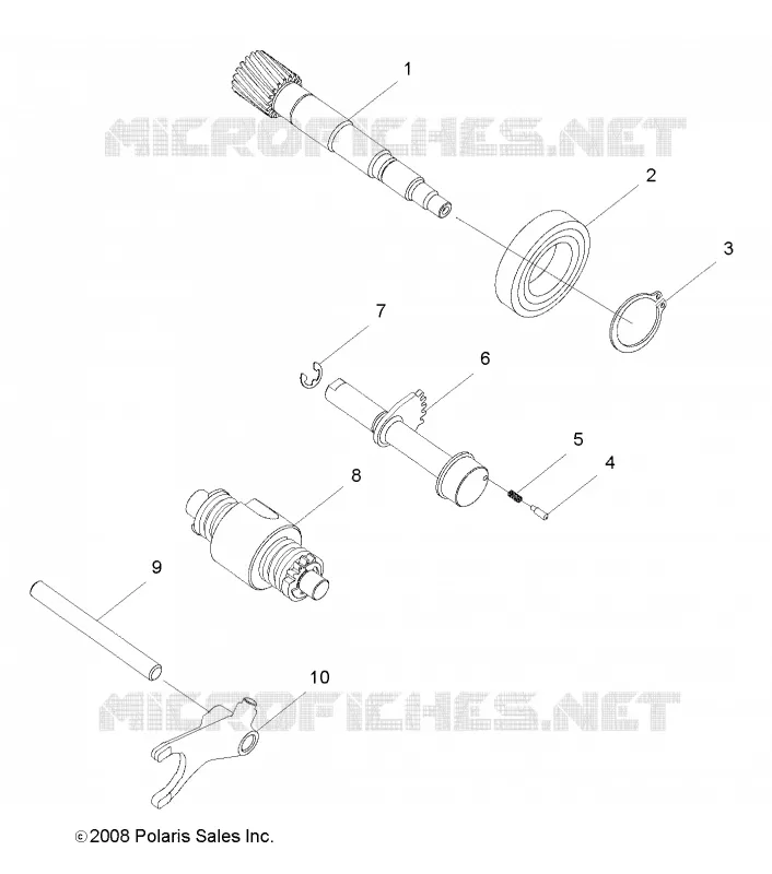 SYSTÈME DE TRANSMISSION, BARILLET DE SELECTION