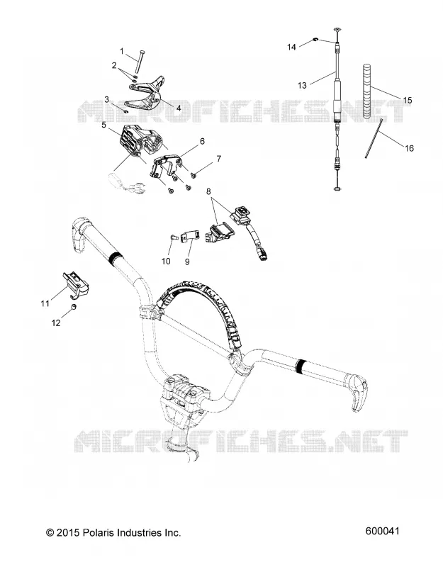 MOTEUR, THROTTLE CONTROL ASM.