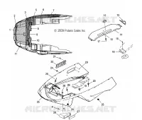 CARROSSERIE AVANT and FOIL