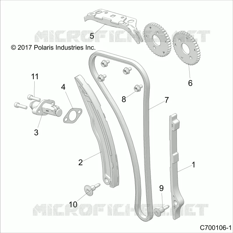 CHAINE DE DISTRIBUTION AND TENSIONER