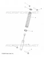 SUSPENSION ARRIERE SUPPORT AMORTISSEUR 