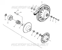 EMBRAYAGE DE TRANSMISSION ASSEMBLY SPORTSMAN 4X4 W958040 (4930403040C002)