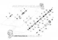 SYSTÈME DE TRANSMISSION, MAIN GEARCASE INTERNAL