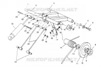 BRAS DE SUSPENSION ARRIERE 500 CARB 0952764 (4929192919B012)