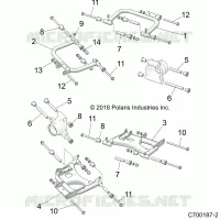 SUSPENSION ARRIERE CONTROL ARMS