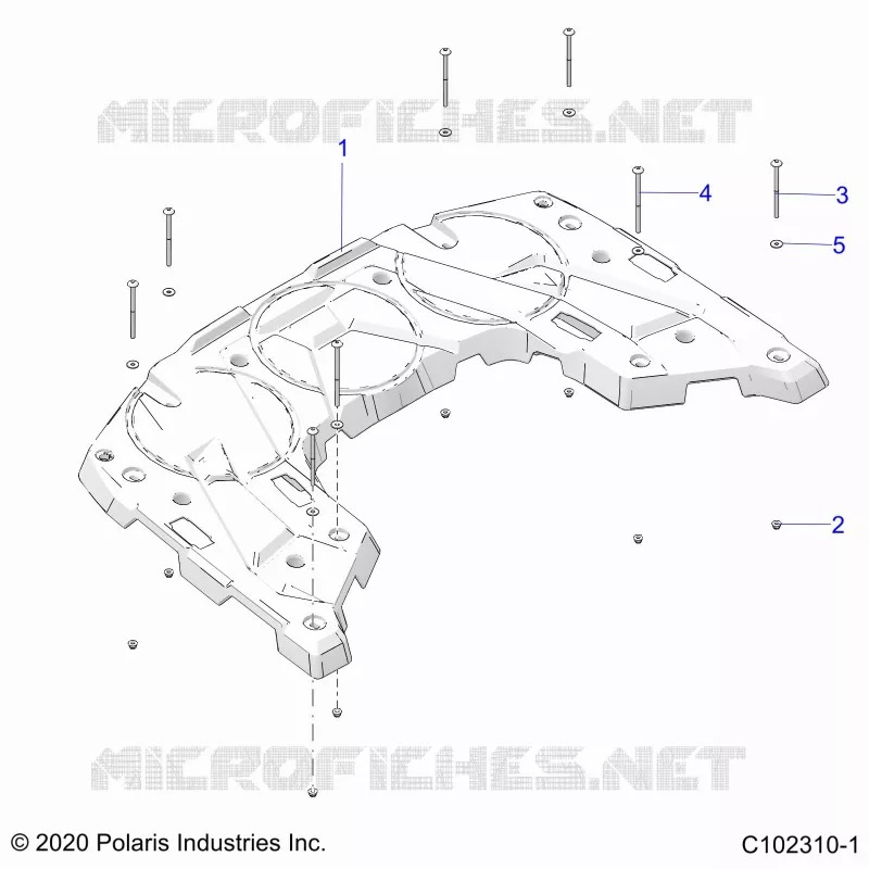 CARROSSERIE ARRIERE RACK