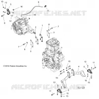 ENGINE, ENGINE AND SUPPORT TRANSMISSION