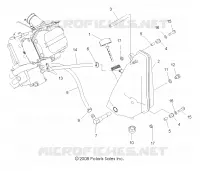 MOTEUR, OIL SYSTEM and RESERVOIR D'HUILE