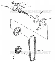 POMPE A EAU 440 E942760 and 440 SKS E942560 (49273927390034)