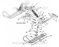 SUSPENSION AVANT AND SKI LITE E943433 (49273427340011)