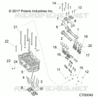 CYLINDRE HEAD AND VALVES