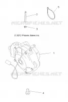 DRIVE TRAIN, FRONT SUPPORT PONT