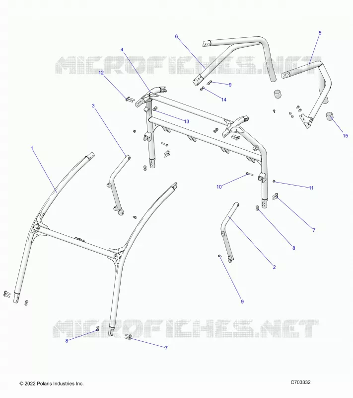 CHASSIS, CAB CADRE
