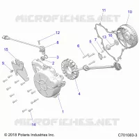 MOTEUR, STATOR AND COVER
