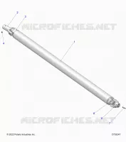 SYSTÃˆME DE TRANSMISSION, PROP SHAFT,FRONT