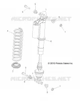 SUSPENSION ARRIERE SUPPORT AMORTISSEUR 