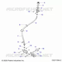 BRAKES, BRAKE PEDAL AND MAITRE CYLINDRE