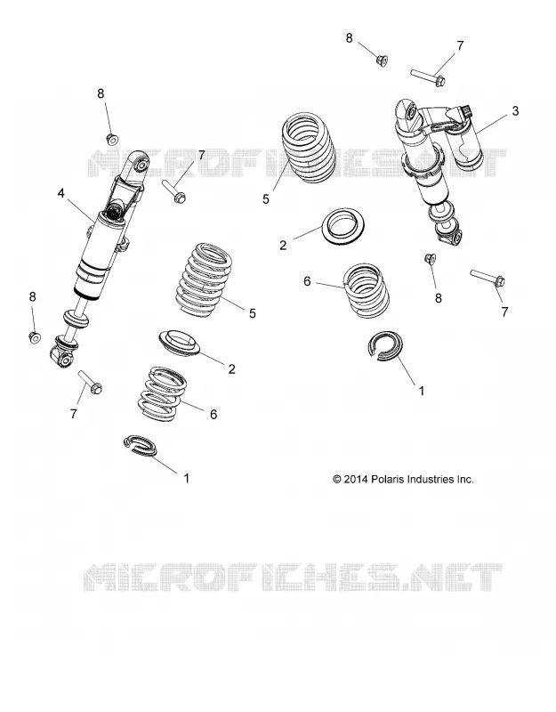 SUSPENSION ARRIERE SUPPORT AMORTISSEUR 