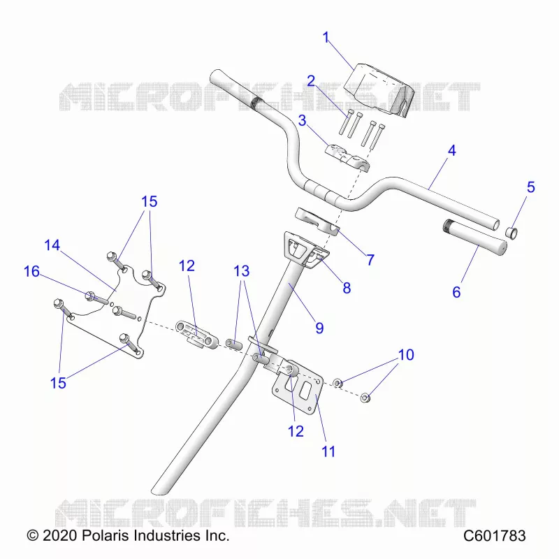 DIRECTION, H-BAR, DIRECTION POST, GRIPS