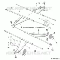 SUSPENSION AVANT CONTROL ARMS
