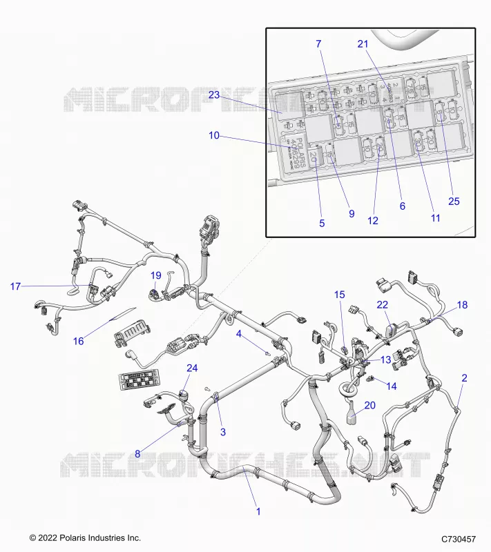 ELECTRICITE, WIRE HARNESSES